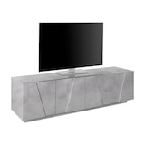 thumbnail of Dmora Mobile porta TV Raul, Credenza bassa da soggiorno, Base porta TV, 100% Made in Italy, cm 162x44h46, Cemento
