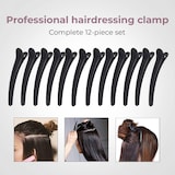 thumbnail of Dayshake Friseur-Haarspangen – 24 Stück – Große Haarspange – Stabile Haarspange mit flacher Nase – Professionelle Haarnadel – Scheitelspangen