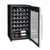 thumbnail of Cantinetta frigo per vino La Sommelière da 34 bottiglie, 37 dB, nera con porta in acciaio inox, classe energetica G LS34A