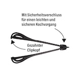thumbnail of STONELINE® Multifunktionales Schneebesen- und Kochzangen-Set, 3-tlg., Hitzebeständig