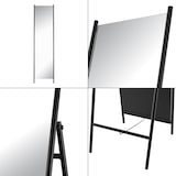 thumbnail of Helloshop26 - Freistehender Spiegel 160 x 43 x 49 cm schwarz 03_0007975