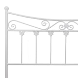 thumbnail of Cabecero de forja Córdoba, color Blanco. Cabezal para cama de 105 cm, Cama 110 cm x 125