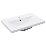 thumbnail of vidaXL Badezimmer-Waschtischgestell mit Waschbecken Weiß Eisen