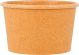 thumbnail of Tarrinas Helados 120 Ml 210 + 18 Pe G/M2 Ø7,7X4,7 Cm Marrón Cartoncillo (2000 Unidades)