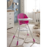thumbnail of Kinderhochstuhl Julia Rosa Esstischen mit Haltegurt Höhe Tischplatte 75 cm
