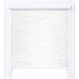 thumbnail of Verdunklungsrollo mit Kassette und seitlichen Leisten natur 80x150 cm 100% black out thermorollo