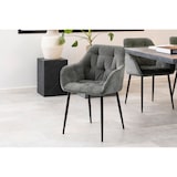 thumbnail of Brooke Esszimmerstuhl mit Armlehne grau.