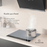 thumbnail of DualTone Flex Induktionskochfeld | Flex Zonen | LED Display | Slider Control | 7200 W Silber