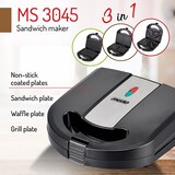 thumbnail of Mesko MS 3045 Sandwichmaker 3 in 1