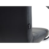 thumbnail of Cadeira de escritório Lucy V2 em imitação de pele preto