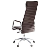 thumbnail of Sedia da ufficio / poltrona presidenziale ASPERA 20 nappa marrone hjh OFFICE
