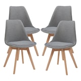 thumbnail of Helloshop26 - Set di 4 sedie da pranzo 82 x 49 x 54 cm design moderno robuste grigio riccio 03_0009823
