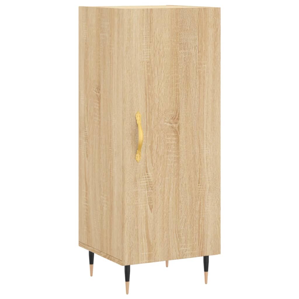 Helloshop26 - Buffet bahut commode armoire meuble de rangement organisateur cuisine salle de séjour salon sonoma 34,5 x 34 x 90 cm 02_0031546