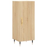 thumbnail of Helloshop26 - Buffet bahut commode armoire meuble de rangement organisateur cuisine salle de séjour salon sonoma 34,5 x 34 x 90 cm 02_0031546