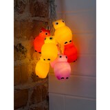 thumbnail of Konstsmide LED Dekolichterkette, bunte Eulen, 16 warm weiße Dioden, 24V Innentrafo, transparentes Kabel