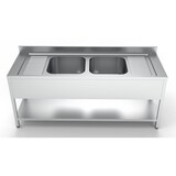 thumbnail of 700 Spültisch Grundboden 2  Becken Mitte 2000 Mm