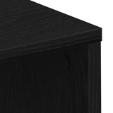 thumbnail of vidaXL Schreibtisch mit Regal Schwarz Eichen-Optik 102,5 x 35 x 75 cm