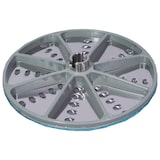 thumbnail of METRO Professional Disco de ralar de substituição GVCDG007, aço inoxidável, Ø 20,5 cm, corte de 7 mm, prateado