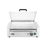 thumbnail of HENDI Rollengrill, 1-Zone mit Energiesparabdeckung, 7 Rollen, 230V/620W, 566x375x(H)259mm