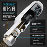 thumbnail of Arendo elektrische Salz- & Pfeffermühle, weiß/braun, Batterie, LED-Licht, Keramikmahlwerk, einstellbar