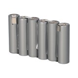 thumbnail of 7,2V 2200mAh Akkupack Mignon Industrie-Akkus NiMH mit Lötfahne Akku