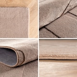 thumbnail of Carpetsale24 Boho Teppich Läufer 80 x 250 cm Beige, Weicher Skandinavischer Flurteppich Waschbar für Küche, Eingangsbereich oder Bettseite