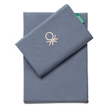 thumbnail of Benetton - Conjunto de cama de 3 peças: capa de edredom 260x240 cm, 2 fronhas 63x63 cm