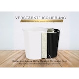 thumbnail of DeinPack 500 Riffelbecher schwarz 200 ml doppelwandig  to Go Pappbecher aus schwarzem Kraftkarton  Kaffeebecher