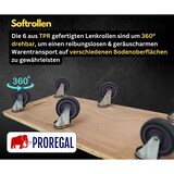 thumbnail of PROREGAL Mega Deal 8x Profi Transportroller mit 6 Rollen | HxBxT 11x30x68cm | Traglast 300kg | Sperrholzplatte | Braun | Möbelroller Rollbrett