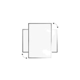 thumbnail of ALLBoards Magnetisches Whiteboard 90x60cm, SILBER