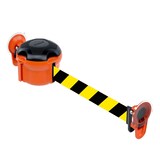 thumbnail of PROREGAL Gurtkassette mit extra langem Gurtband ohne Halterung | Gurtmaß LxB 900x5cm | Orange, Gurt Gelb-Schwarz