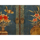 thumbnail of OPIUM OUTLET Meubel Ladekast Kabinet Sideboard Huwelijkskast 34372-1 blauw Aziatisch Chinees Oosters