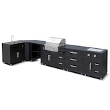 thumbnail of Cucina angolare da esterno 6 elementi di cui 2 moduli cottura/lavello Oviala