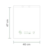 thumbnail of MONOUSO - Marktzak Block Home Compost “Classic” 40x47cm 12µm (100 stuks)