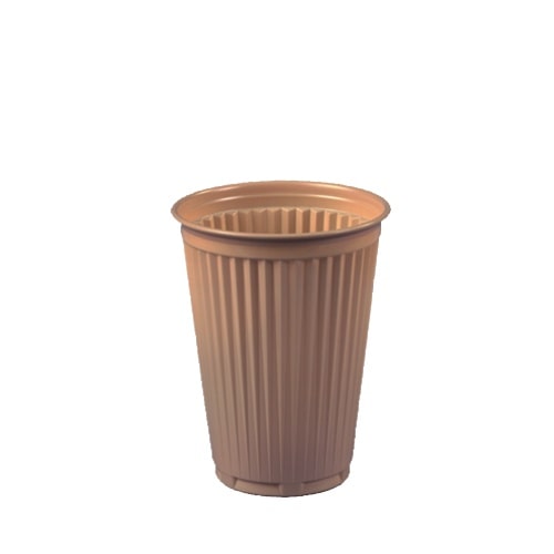 Starpak 3000 Thermo-Automatenbecher, PS 0,18 l Ø 7,03 cm · 9 cm beige