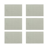 thumbnail of Novastyl - Lot 6 sets de table tissé 45x30cm en pvc vert