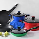 thumbnail of Benetton - Sartén Con Tapa 24X4,8Cm Aluminio Forjado Inducción Verde Rainbow