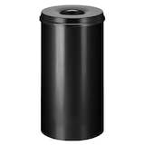 thumbnail of V-part Vlamdovende papierbak 50 ltr - zwart