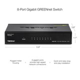 thumbnail of TRENDnet TEG-S82g 8-Port Gigabit GREENnet Switch