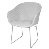 thumbnail of Garland Poly Rattan Gartensessel Gartenstuhl Monza Weiß