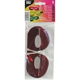 thumbnail of 12 lots de 6 Masques couleurs assorties "Metallic"