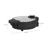 thumbnail of Gaufrier  WA 1365 CB usage non-intensif Bomann
