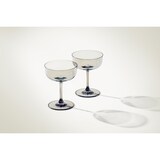 thumbnail of like. by Villeroy & Boch Like Glass Sektschale / Dessertschale 100 ml 6er Set Smoke - DS