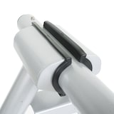 thumbnail of Soporte de sillín para bicicleta HWC-K39, soporte de suspensión para bicicleta, metal con recubrimiento en polvo 114x170x114cm extensible ~ plata