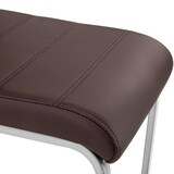 thumbnail of tectake Set di 2 sedie per sala da pranzo Bettina - cappuccino - 402552