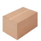 thumbnail of 40 x Faltkarton (585 x 385 x 275/175 mm) stabil 2-wellig Versandkarton Päckchen DHL Hermes Schachtel Box Paket braun BB-Verpackungen