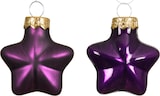 thumbnail of 12 Christbaumschmuck Sterne Glas 4cm Glassterne matt & glänzend Christbaumkugeln Weihnachtsbaumkugeln Christbaumschmuck Weihnachtsbaumschmuck Feige