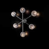 thumbnail of Plafoniera Moderna Tresor Metallo Cromo 6 Luci E14