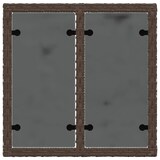 thumbnail of vidaXL Gartentisch mit Glasplatte Braun 55x55x37 cm Poly Rattan