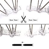 thumbnail of 9 Meter Duivenwering met RVS Spikes en Kunststof Basis - Duivenstrips Vogelwering Duivenafweer